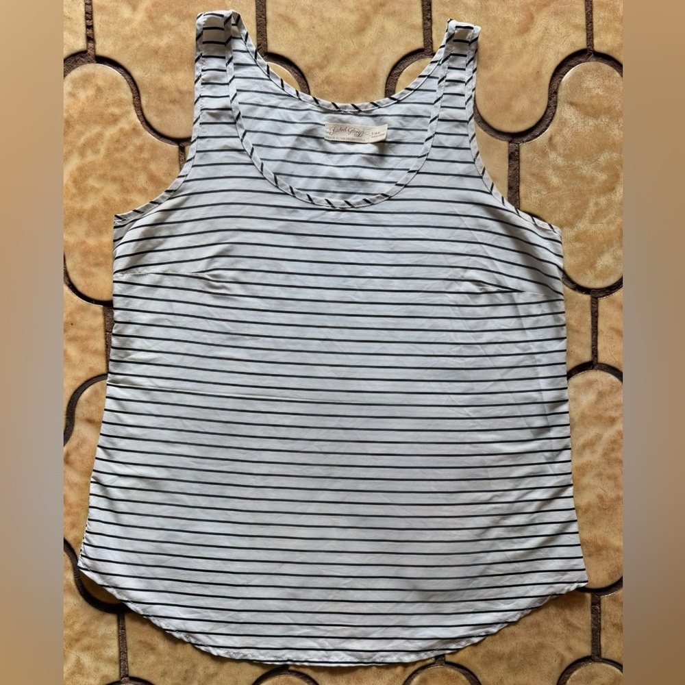 Faded Glory Classic Striped Tank Top